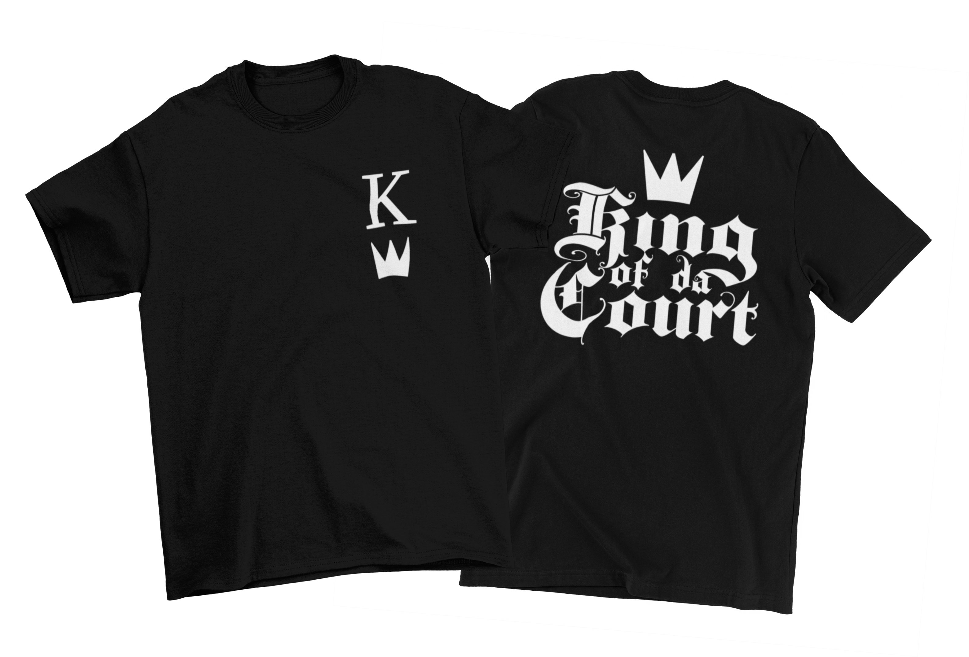 King Card Suit T-Shirt (Front/Back)