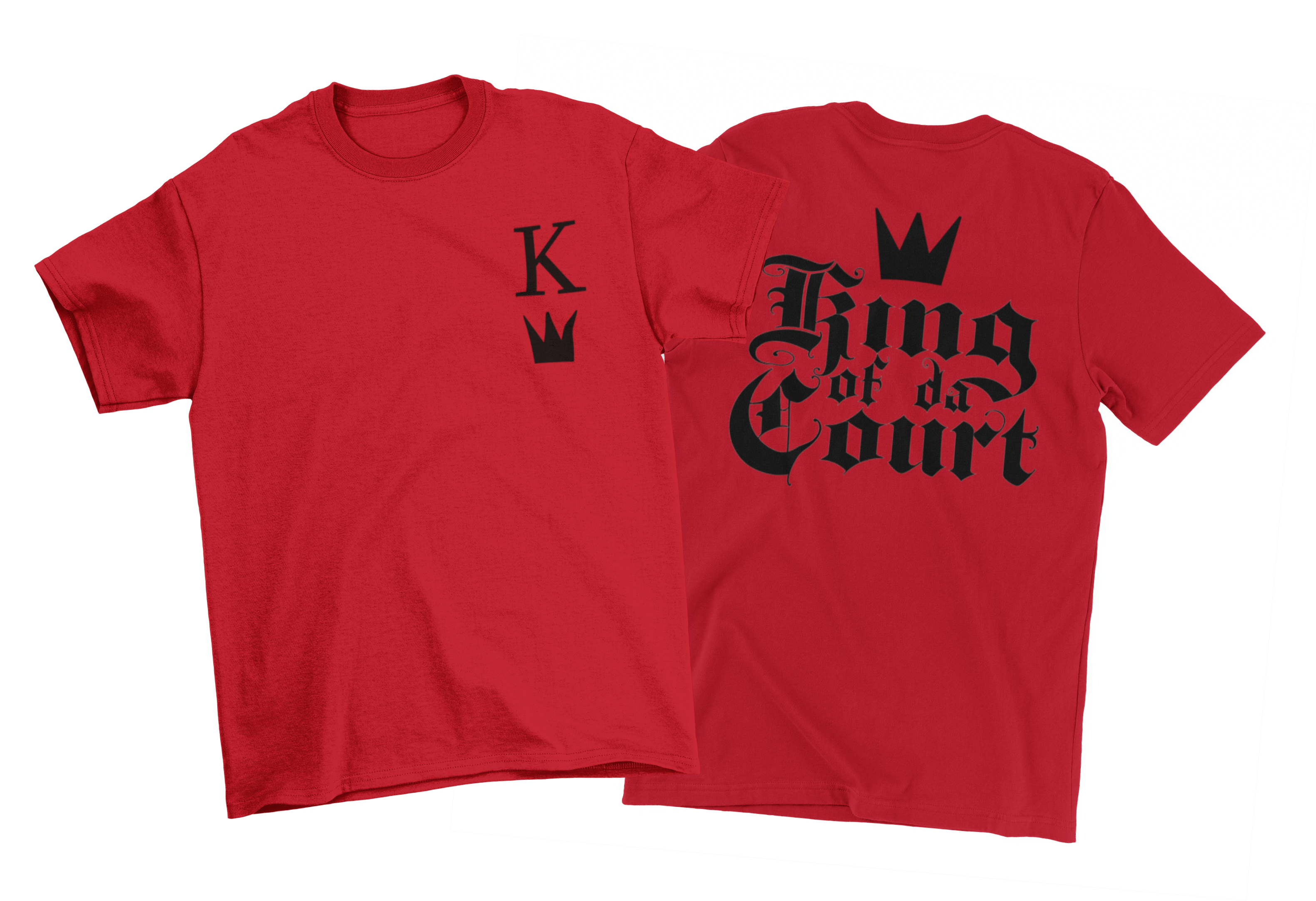 King Card Suit T-Shirt (Front/Back)