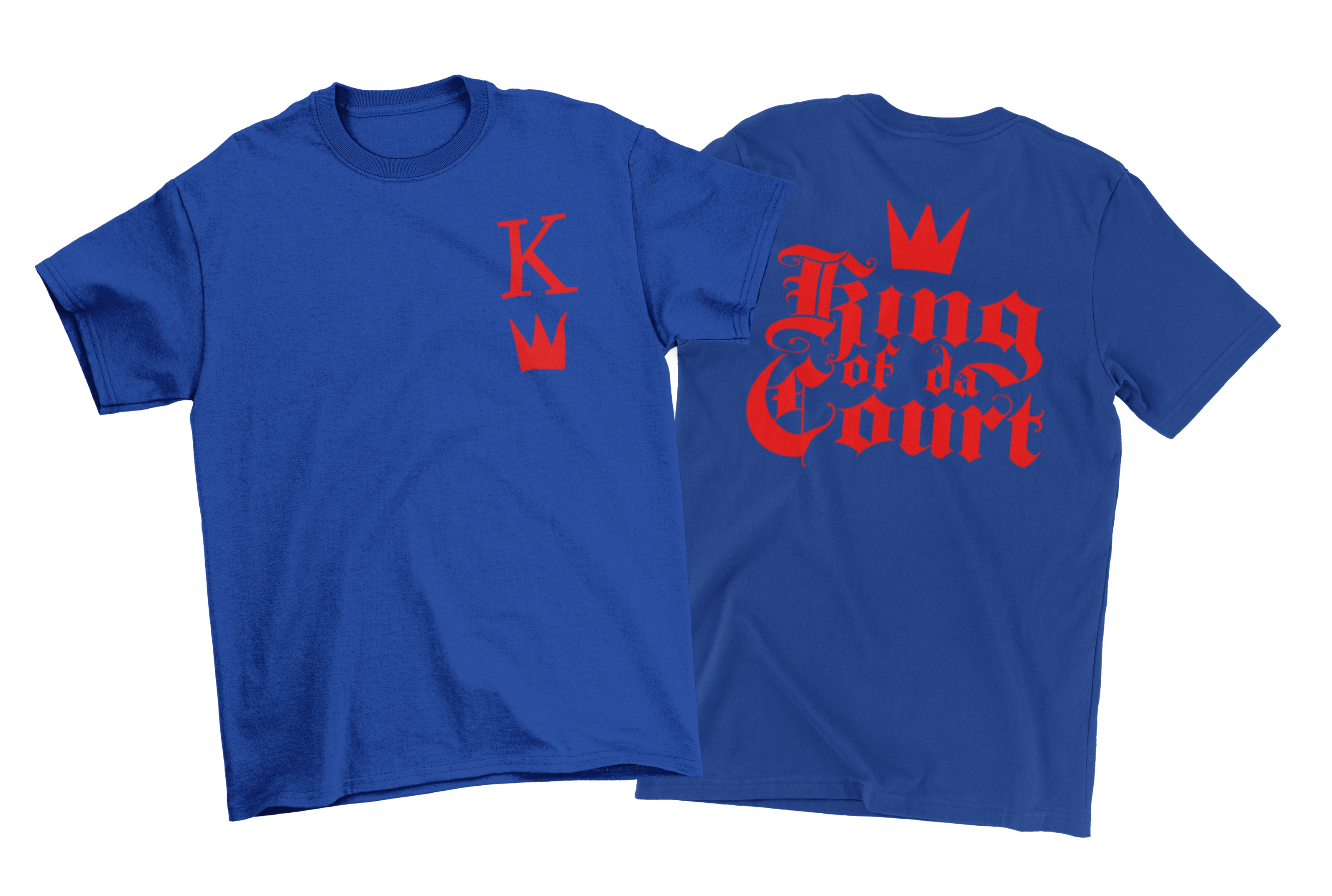 King Card Suit T-Shirt (Front/Back)