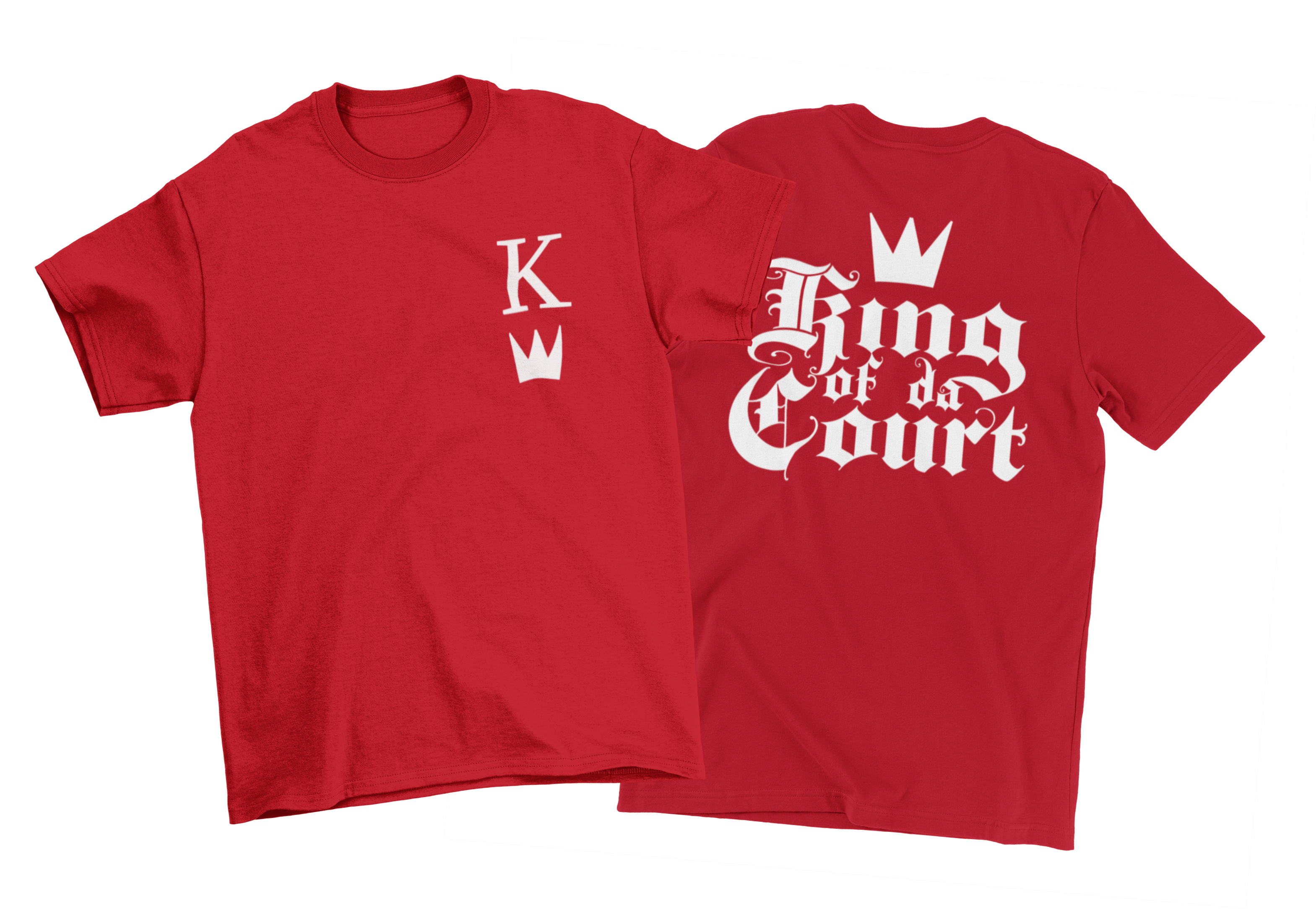 King Card Suit T-Shirt (Front/Back)