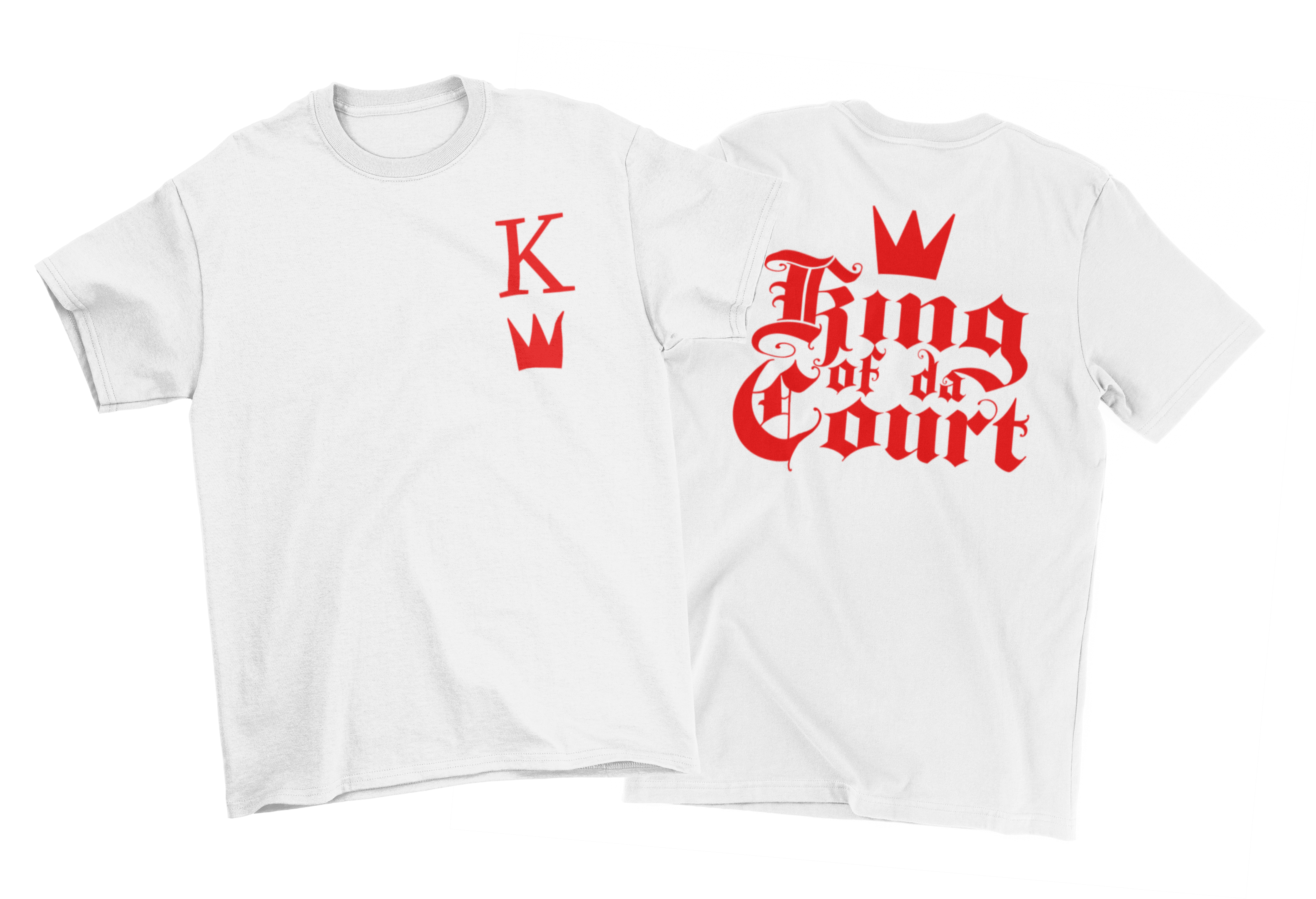 King Card Suit T-Shirt (Front/Back)